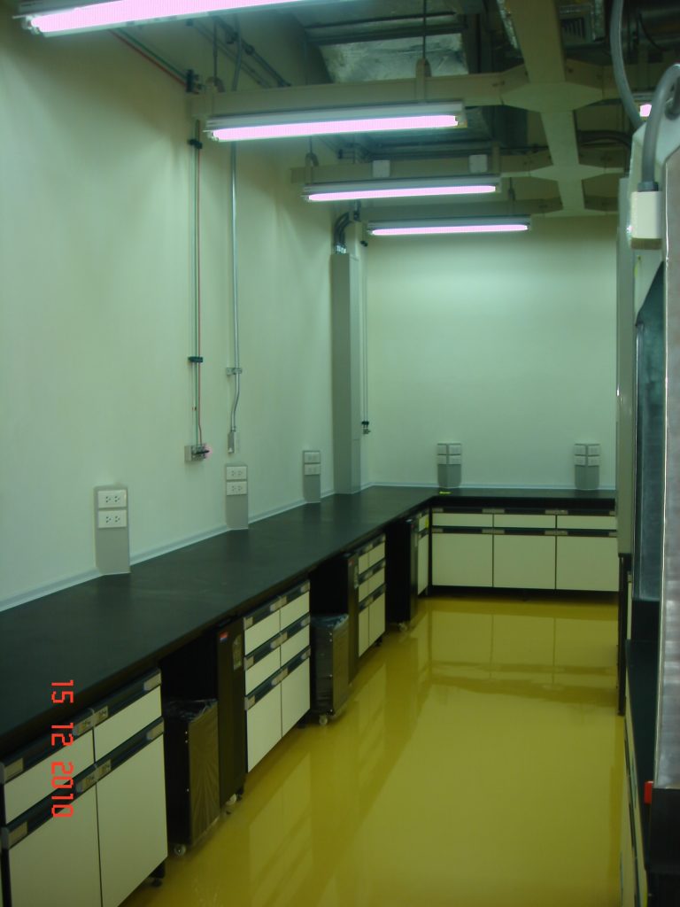 turnkey - furniture & fume hood lab