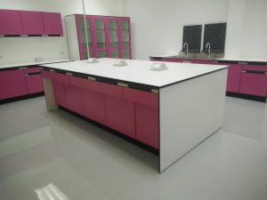 lab furniture, fume hood,, scrubber