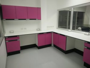 lab furniture, fume hood,, scrubber