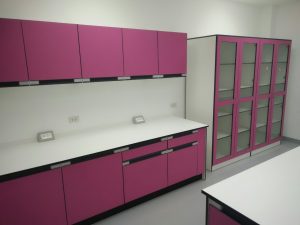 lab furniture, fume hood,, scrubber