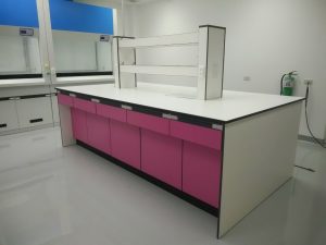 lab furniture, fume hood,, scrubber