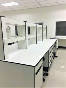 lab furniture, fume hood,