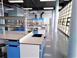 lab furniture, fume hood,, scrubber