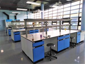 lab furniture, fume hood,, scrubber