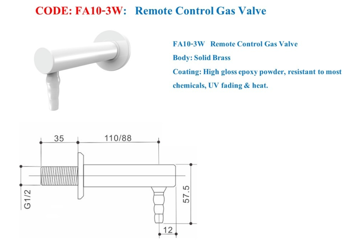 lab gas valve