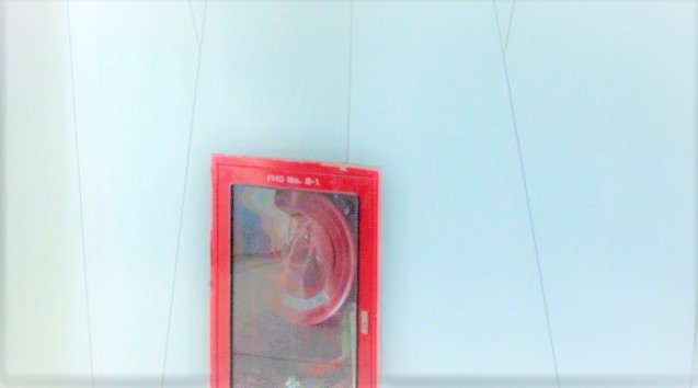 fire hose with decoration