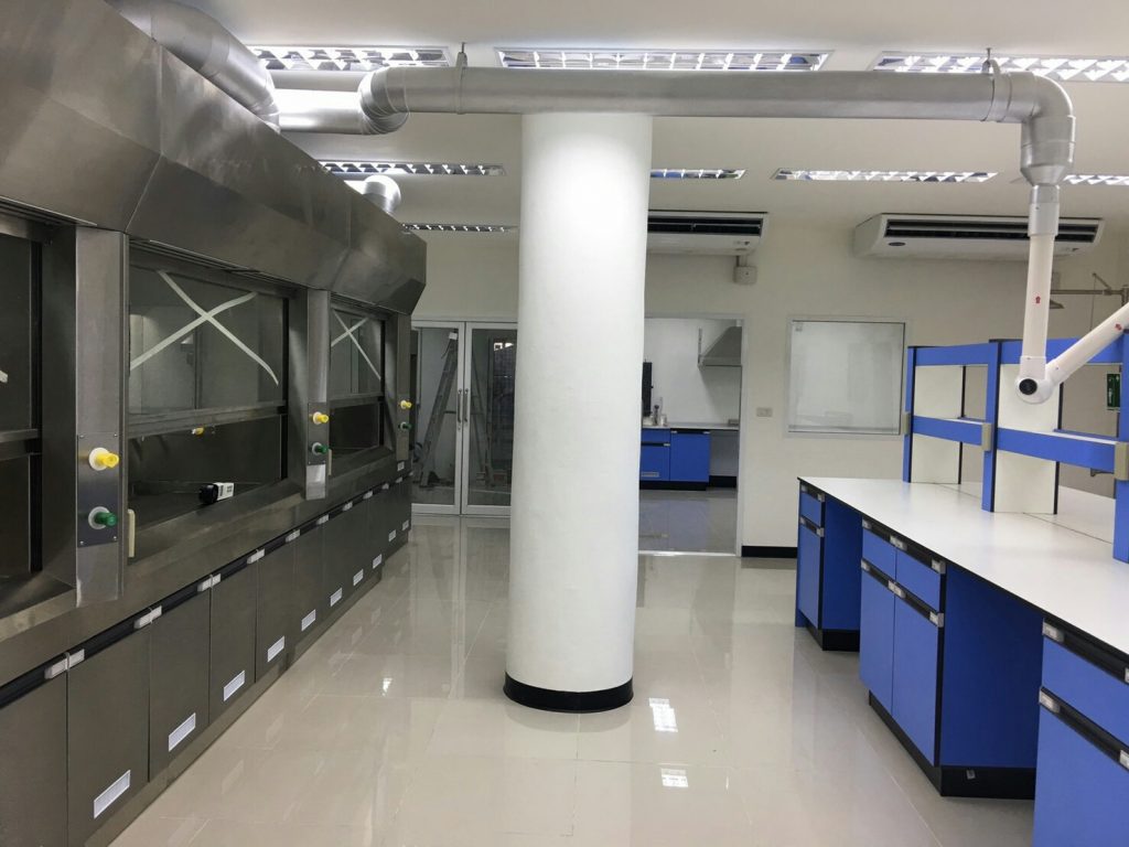 turnkey lab, lab furniture fume hood