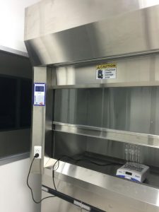lab furniture, fume hood,, scrubber
