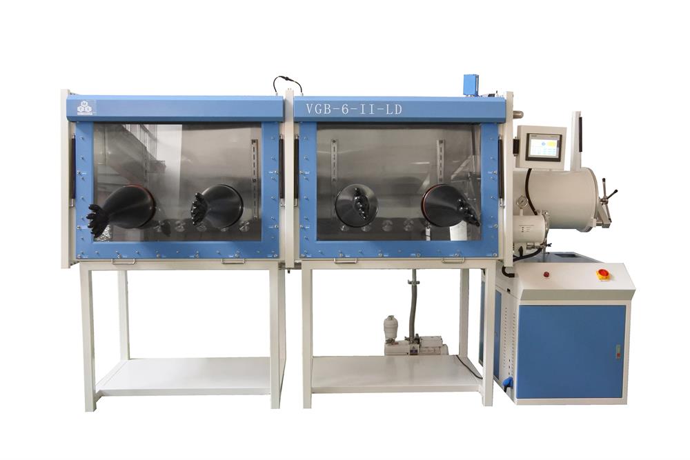 Dual Chamber Glove Box with Gas Purification System3